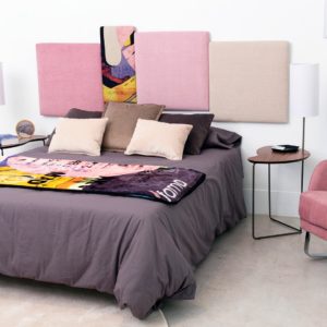 Cabecero tapizado modular Fama